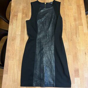 Armani Exchange Faux Leather Dress (4)